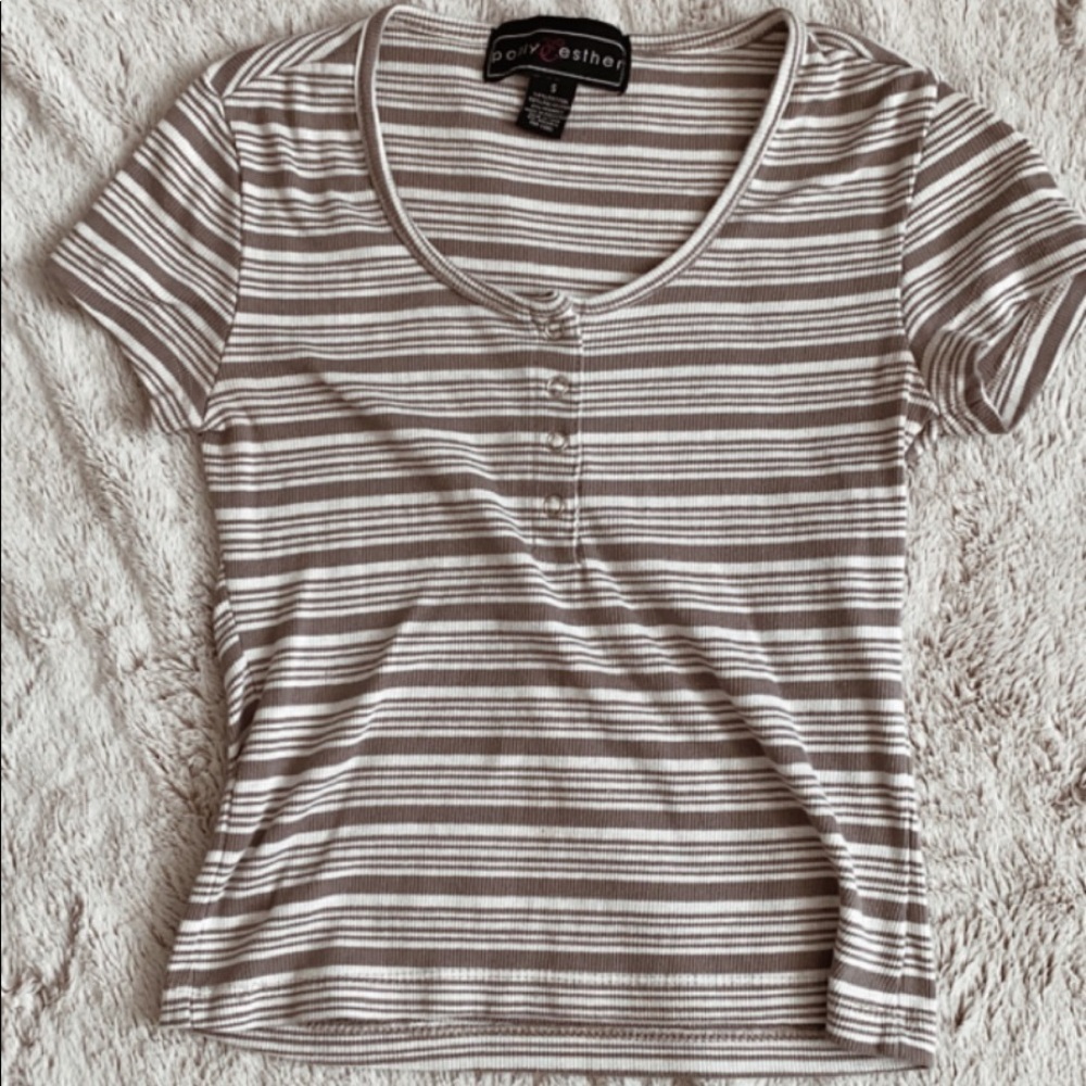 basic striped shirt